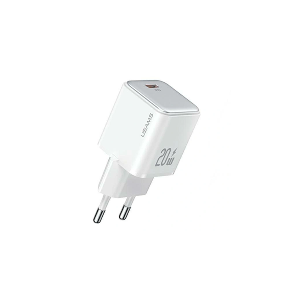 Hurtownia GSM - Síťová nabíječka USAMS CC183TC02 1xUSB-C 20W PD Rychlé nabíjení X-ron Series bílá/bílá - USA995 - {ean13} - Hurt