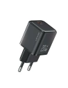 USAMS CC183TC01 hálózati töltő 1xUSB-C 20W PD Gyors Töltés X-ron Sorozat fekete