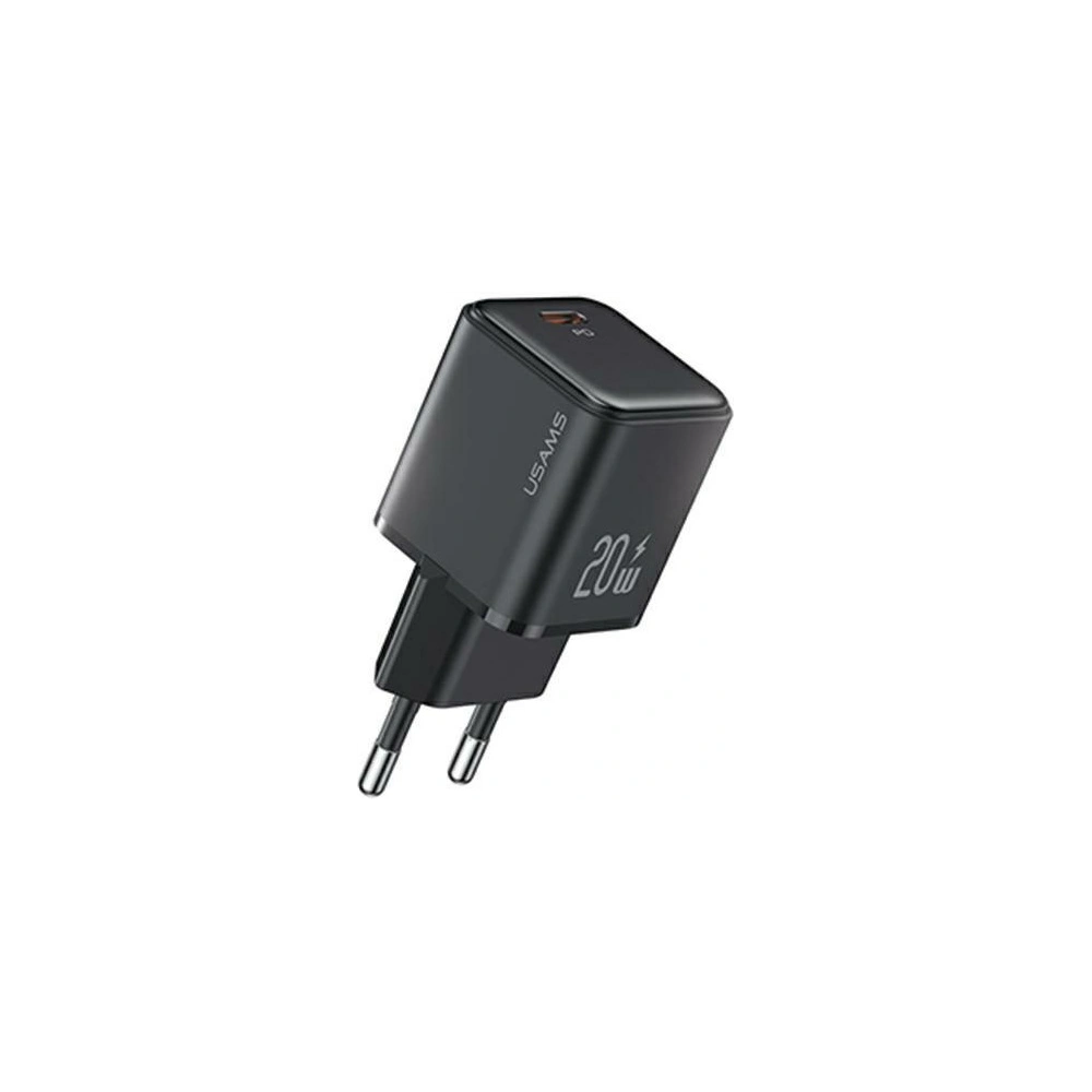 Hurtownia GSM - USAMS CC183TC01 Netzladegerät 1xUSB-C 20W PD Schnellladung X-ron-Serie schwarz/black - USA996 - {ean13} - Hurt