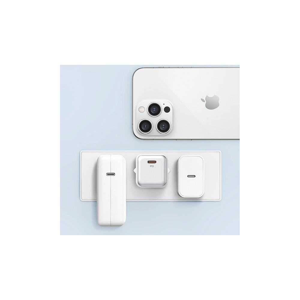 Hurtownia GSM - USAMS CC186TC02 Netzladegerät 1xUSB-C 30W PD Schnellladung X-ron Serie weiß/white - USA998 - {ean13} - Hurt