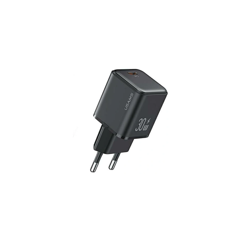 Hurtownia GSM - USAMS CC186TC01 Netzladegerät 1xUSB-C 30W PD Schnellladung X-ron Serie schwarz/black - USA999 - {ean13} - Hurt