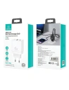 Wholesale USAMS CC178TC02 wall charger 1xUSB-C+1xUSB-A 45W GaN PD+QC Fast Charging white - USA1001 - {ean13} - Hurt