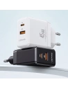 Hurtownia GSM - Ładowarka sieciowa USAMS CC178TC01 1xUSB-C+1xUSB-A 45W GaN PD+QC Fast Charging czarny/black - USA1002 - {ean13} - Hurt