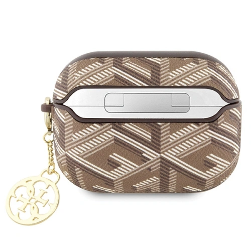 Etui Guess GUAPPGCE4CW AirPods Pro cover GCube Charm brązowy/brown