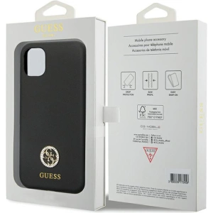 Hurtownia GSM - Etui Guess GUHCN614DGPK Apple iPhone 11/XR hardcase Silicon Logo Strass 4G negru/black - GUE2780 - {ean13} - Hurt