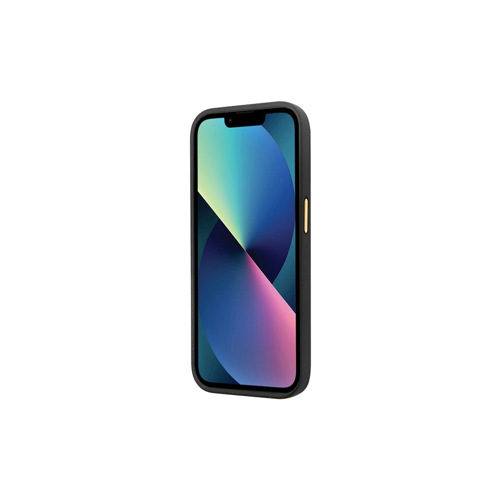 Hurtownia GSM - Case Guess GUHCP14LM4DGPK Apple iPhone 14 Pro Hardcase Silikon Logo Strass 4G schwarz/black - GUE2783 - {ean13} - Hurt
