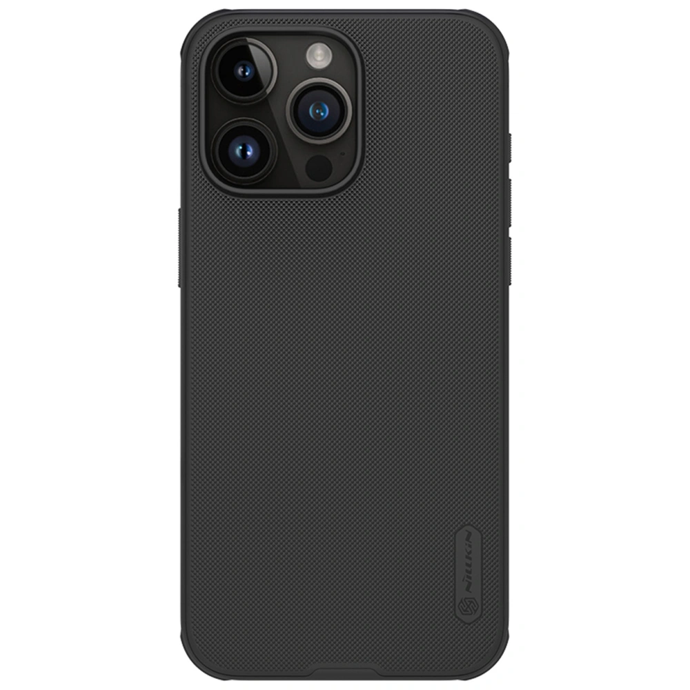 Wholesale Nillkin Super Frosted Shield Pro Apple iPhone 15 Pro Max black - NLK1193 - {ean13} - Hurt