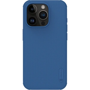 Etui Nillkin Super Frosted Shield Pro Apple iPhone 15 Pro niebieskie