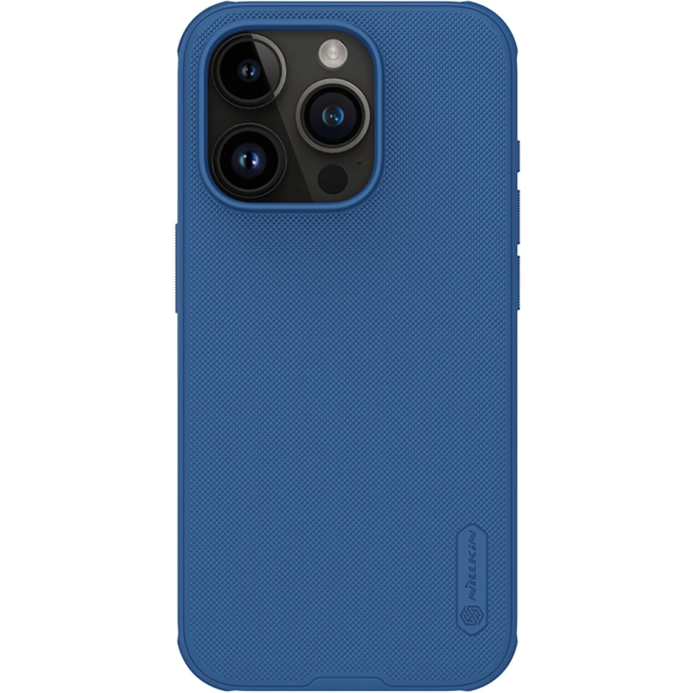 Wholesale Nillkin Super Frosted Shield Pro Apple iPhone 15 Pro blue - NLK1194 - {ean13} - Hurt
