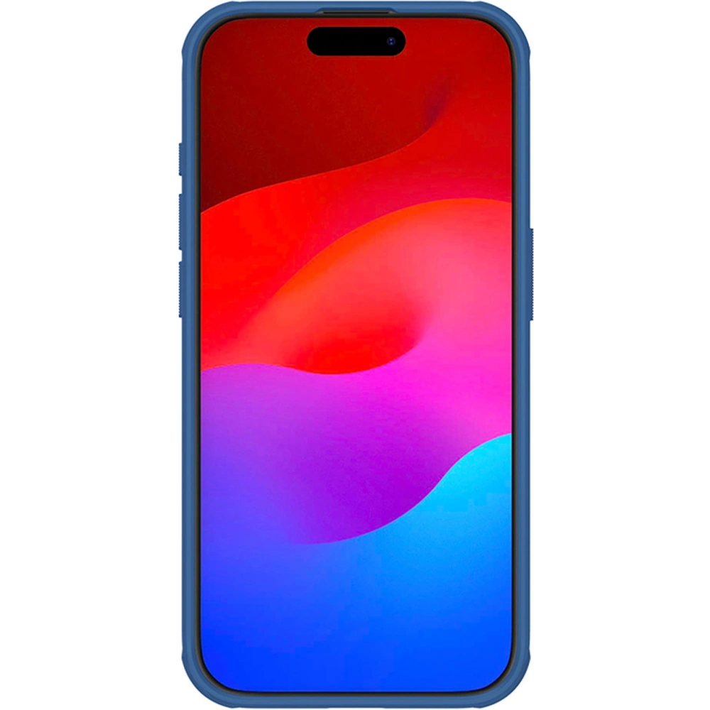 Wholesale Nillkin Super Frosted Shield Pro Apple iPhone 15 Pro blue - NLK1194 - {ean13} - Hurt