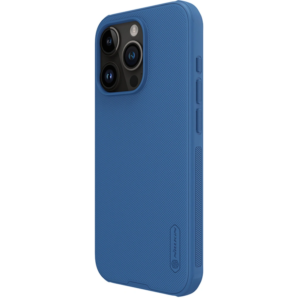 Hurtownia GSM - Etui Nillkin Super Frosted Shield Pro Apple iPhone 15 Pro albastru - NLK1194 - {ean13} - Hurt