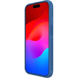 Etui Nillkin Super Frosted Shield Pro Apple iPhone 15 Pro niebieskie