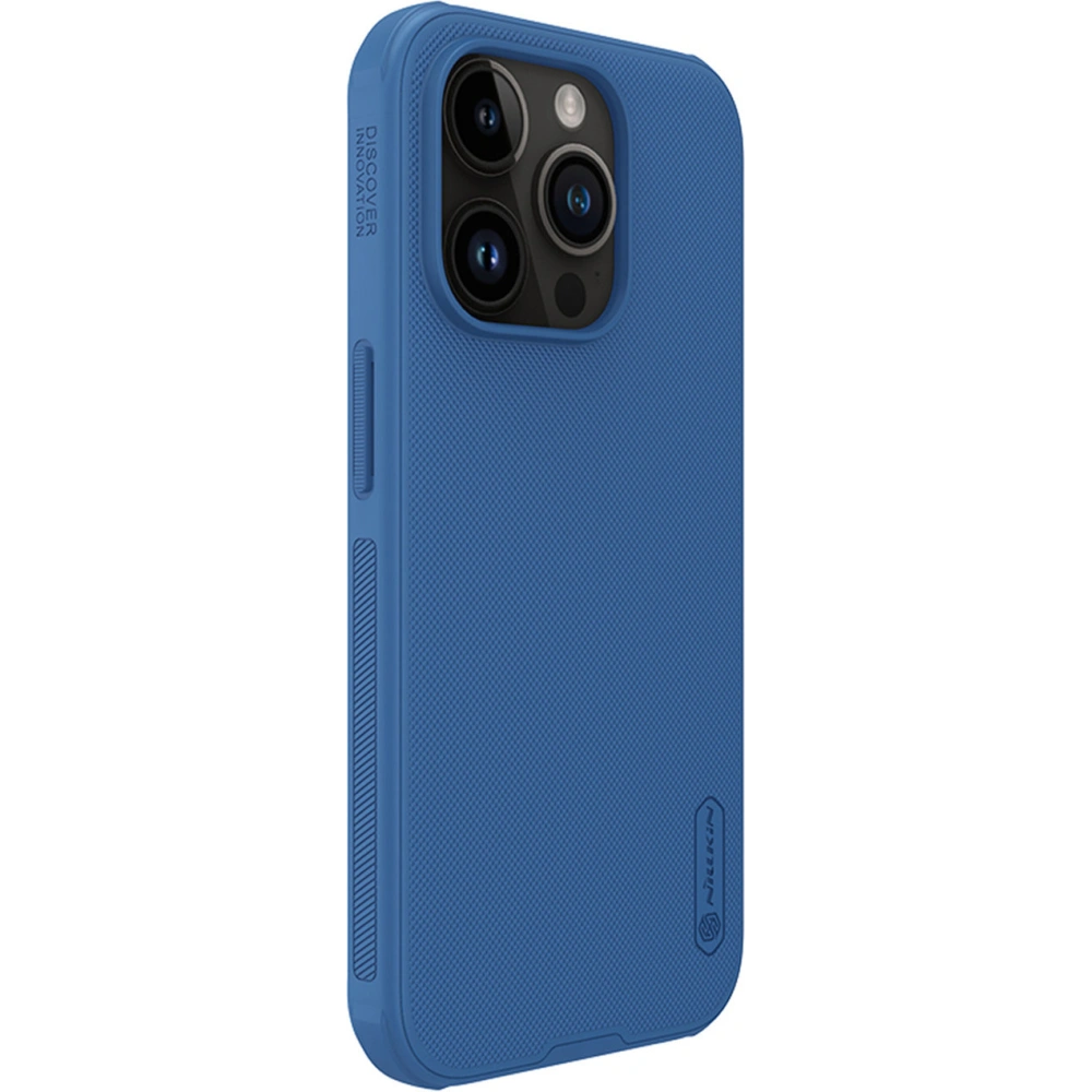 Hurtownia GSM - Etui Nillkin Super Frosted Shield Pro Apple iPhone 15 Pro albastru - NLK1194 - {ean13} - Hurt