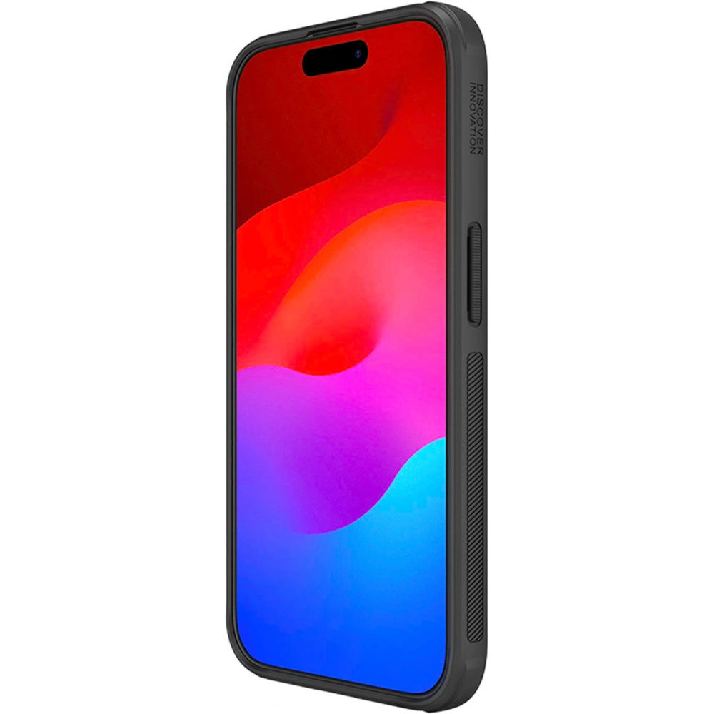 Wholesale Nillkin Super Frosted Shield Pro Apple iPhone 15 Pro black - NLK1195 - {ean13} - Hurt