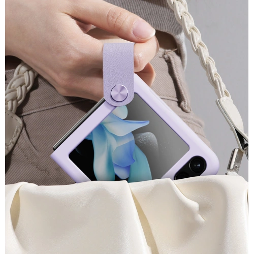 Etui Nillkin Flex Flip Samsung Galaxy Z Flip 5 fioletowe