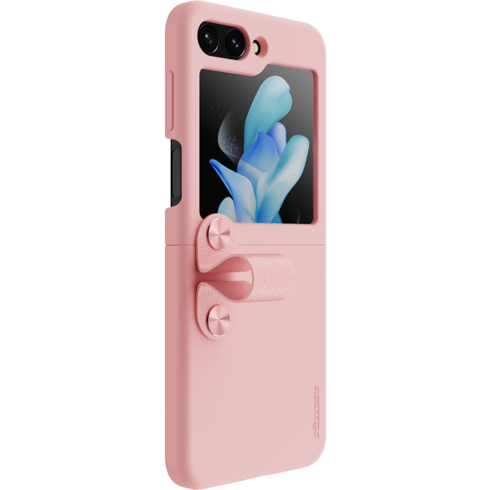 Hurtownia GSM - Etui Nillkin Flex Flip Samsung Galaxy Z Flip 5 broskvové - NLK1198 - {ean13} - Hurt