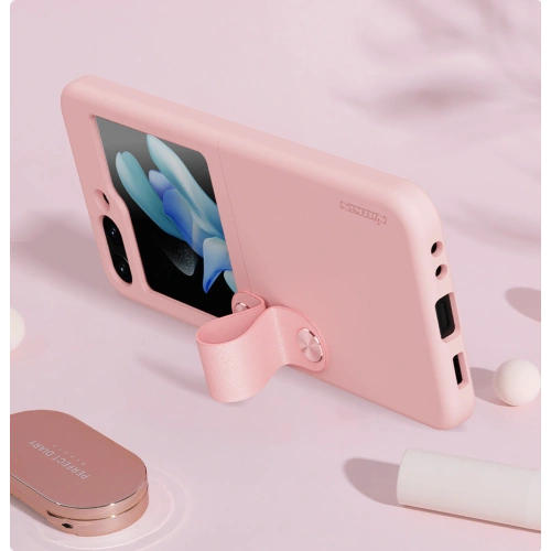 Etui Nillkin Flex Flip Samsung Galaxy Z Flip 5 brzoskwiniowe
