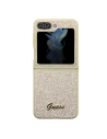 Wholesale Guess GUHCZF5HGGSHD Samsung Galaxy Z Flip 5 hardcase Glitter Script gold - GUE2785 - {ean13} - Hurt