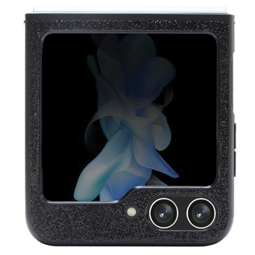 Etui Guess GUHCZF5HGGSHK Samsung Galaxy Z Flip 5 hardcase Glitter Script czarny/black