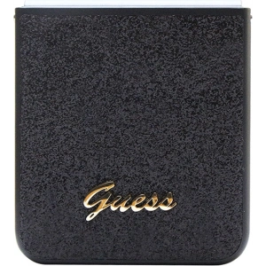 Hurtownia GSM - Case Guess GUHCZF5HGGSHK Samsung Galaxy Z Flip 5 Hardcase Glitter Script schwarz/black - GUE2786 - {ean13} - Hurt