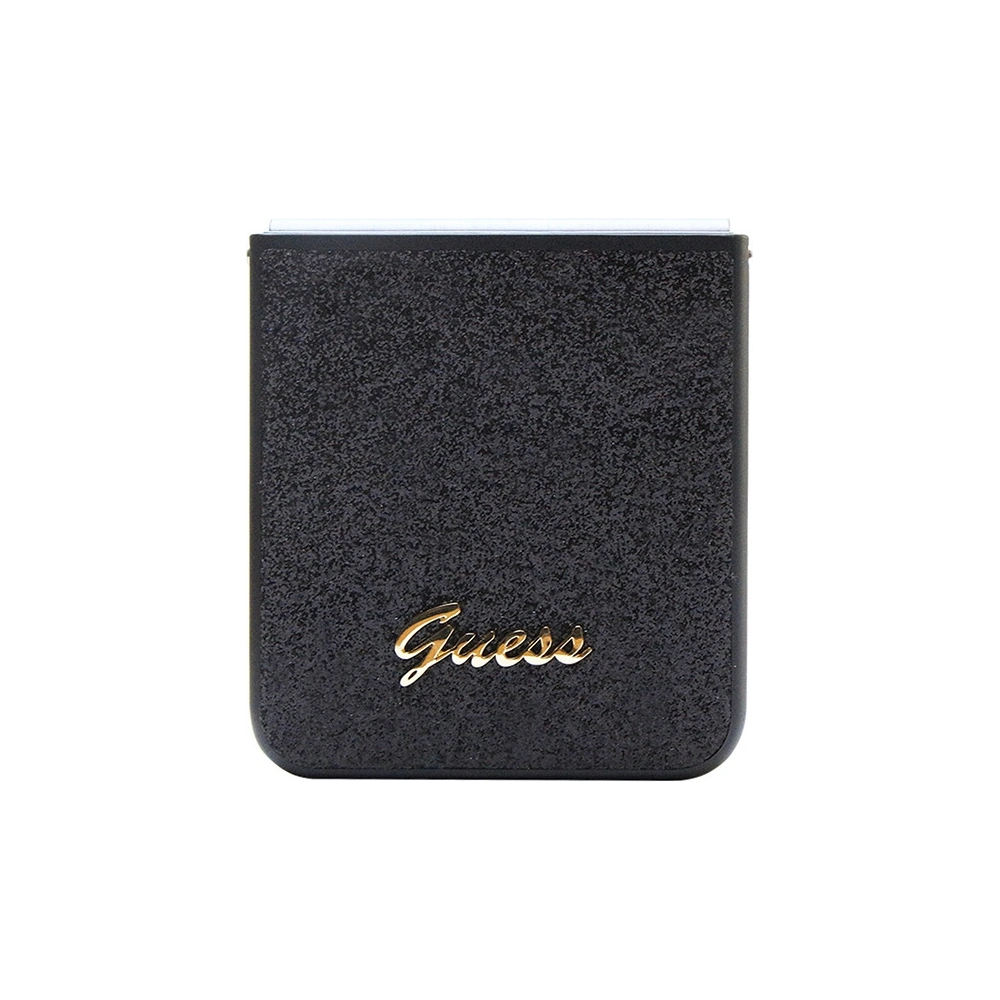 Hurtownia GSM - Etui Guess GUHCZF5HGGSHK Samsung Galaxy Z Flip 5 hardcase Glitter Script černý/black - GUE2786 - {ean13} - Hurt