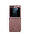 Hurtownia GSM - Etui Guess GUHCZF5HGGSHP Samsung Galaxy Z Flip 5 hardcase Glitter Script różowy/pink - GUE2787 - {ean13} - Hurt