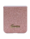 Wholesale Guess GUHCZF5HGGSHP Samsung Galaxy Z Flip 5 hardcase Glitter Script pink - GUE2787 - {ean13} - Hurt