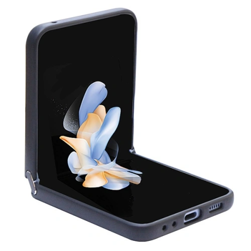 Etui Guess GUHCZF5P4TDPK Samsung Galaxy Z Flip 5 hardcase Leather 4G Diamond Triangle czarny/black