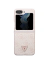 Hurtownia GSM - Case Guess GUHCZF5P4TDPP Samsung Galaxy Z Flip 5 Hardcase Leder 4G Triangle Strass rosa/pink - GUE2789 - {ean13} - Hurt