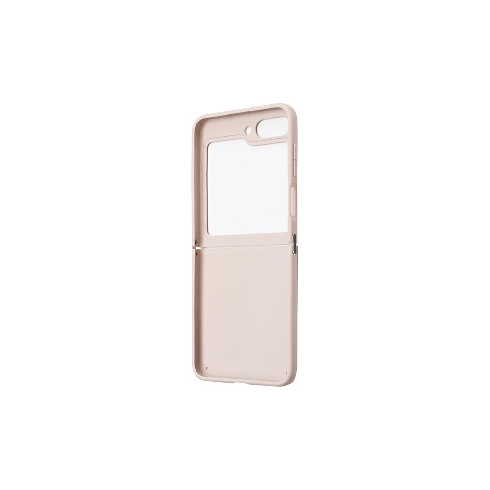 Hurtownia GSM - Case Guess GUHCZF5P4TDPP Samsung Galaxy Z Flip 5 Hardcase Leder 4G Triangle Strass rosa/pink - GUE2789 - {ean13} - Hurt