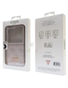 Wholesale Guess GUHCZF5P4TDPP Samsung Galaxy Z Flip 5 hardcase Leather 4G Triangle Strass pink - GUE2789 - {ean13} - Hurt
