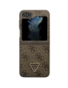 Hurtownia GSM - Etui Guess GUHCZF5P4TDPW Samsung Galaxy Z Flip 5 hardcase kůže 4G Triangle Strass hnědý/brown - GUE2790 - {ean13} - Hurt