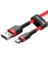 Hurtownia GSM - Kabel Micro USB Baseus Cafule 2.4A 0,5m (roșu) - BSU251RED - {ean13} - Hurt