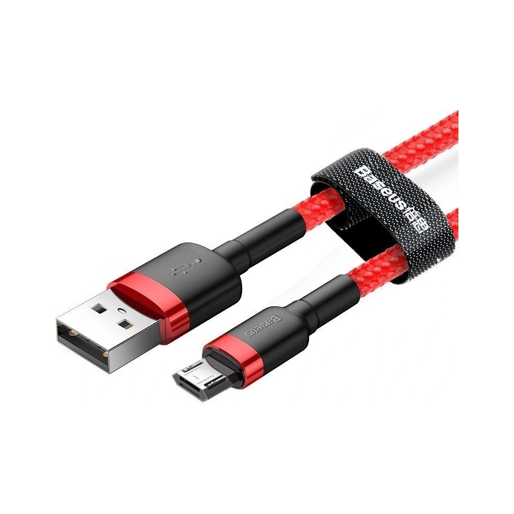 Hurtownia GSM - Kabel Micro USB Baseus Cafule 2.4A 0,5m (roșu) - BSU251RED - {ean13} - Hurt