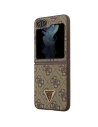 Hurtownia GSM - Case Guess GUHCZF5P4TDPW Samsung Galaxy Z Flip 5 Hardcase Leder 4G Dreieck Strass braun/brown - GUE2790 - {ean13} - Hurt
