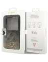 Hurtownia GSM - Etui Guess GUHCZF5P4TDPW Samsung Galaxy Z Flip 5 hardcase kůže 4G Triangle Strass hnědý/brown - GUE2790 - {ean13} - Hurt