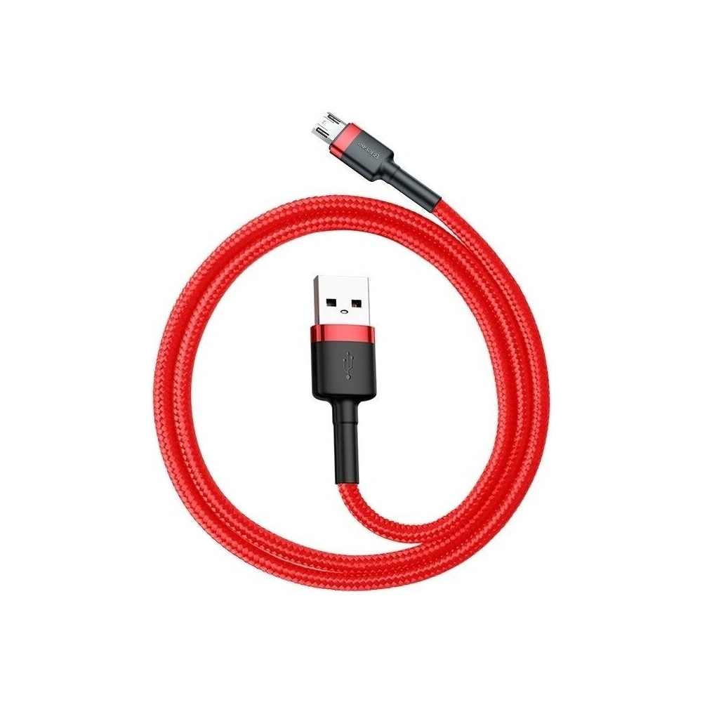 Hurtownia GSM - Kabel Micro USB Baseus Cafule 2.4A 0,5m (roșu) - BSU251RED - {ean13} - Hurt