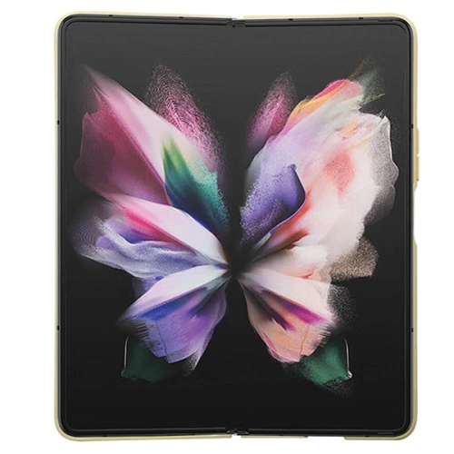 Etui Guess GUHCZFD5HGGSHD Samsung Galaxy Z Fold 5 hardcase Glitter Script złoty/gold