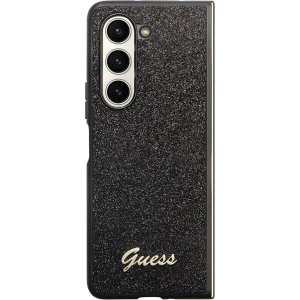 Hurtownia GSM - Etui Guess GUHCZFD5HGGSHK Samsung Galaxy Z Fold 5 hardcase Glitter Script negru/black - GUE2792 - {ean13} - Hurt