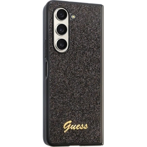 Wholesale Guess GUHCZFD5HGGSHK Samsung Galaxy Z Fold 5 hardcase Glitter Script black - GUE2792 - {ean13} - Hurt