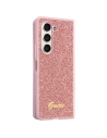 Wholesale Guess GUHCZFD5HGGSHP Samsung Galaxy Z Fold 5 hardcase Glitter Script pink - GUE2793 - {ean13} - Hurt
