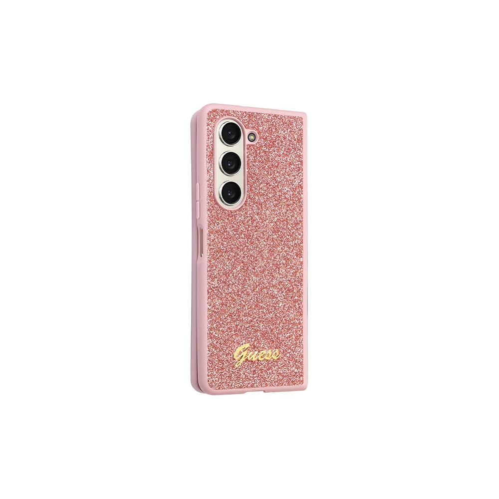 Hurtownia GSM - Etui Guess GUHCZFD5HGGSHP Samsung Galaxy Z Fold 5 hardcase Glitter Script růžový/pink - GUE2793 - {ean13} - Hurt