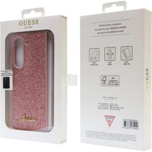 Wholesale Guess GUHCZFD5HGGSHP Samsung Galaxy Z Fold 5 hardcase Glitter Script pink - GUE2793 - {ean13} - Hurt