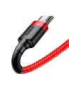 Hurtownia GSM - Kabel Micro USB Baseus Cafule 2.4A 0,5m (roșu) - BSU251RED - {ean13} - Hurt