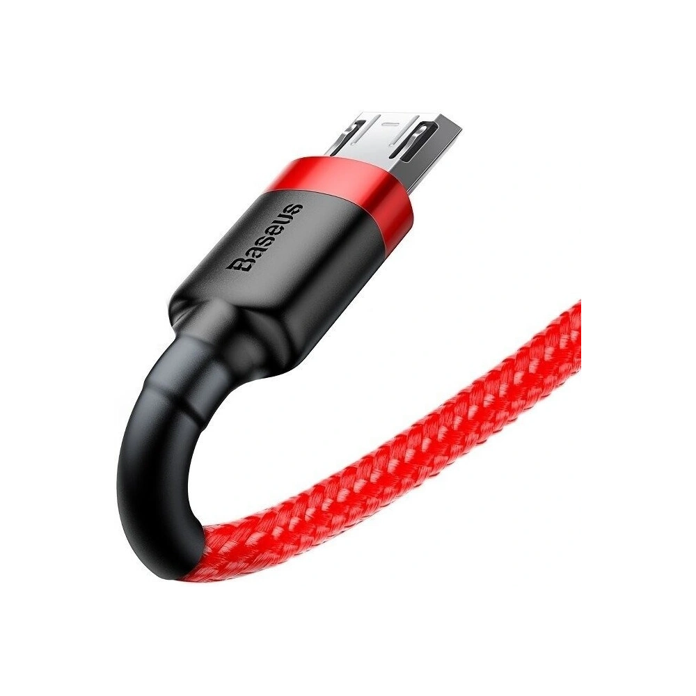Hurtownia GSM - Kabel Micro USB Baseus Cafule 2.4A 0,5m (roșu) - BSU251RED - {ean13} - Hurt