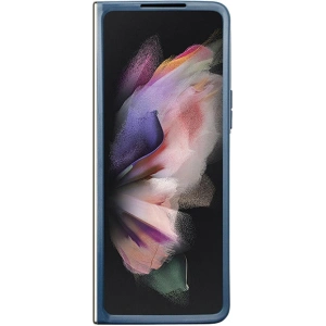 Wholesale Guess GUHCZFD5P4TDPB Samsung Galaxy Z Fold 5 hardcase Leather 4G Triangle Strass blue - GUE2794 - {ean13} - Hurt
