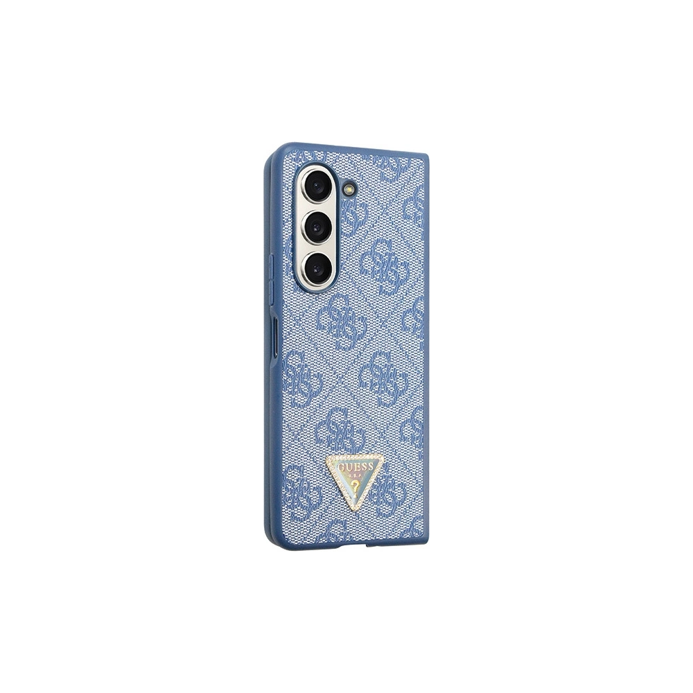 Hurtownia GSM - Case Guess GUHCZFD5P4TDPB Samsung Galaxy Z Fold 5 Hardcase Leder 4G Triangle Strass blau/blue - GUE2794 - {ean13} - Hurt