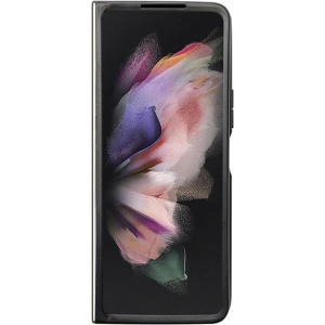 Wholesale Guess GUHCZFD5P4TDPK Samsung Galaxy Z Fold 5 hardcase Leather 4G Diamond Triangle black - GUE2795 - {ean13} - Hurt