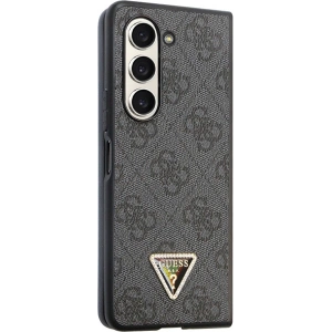 Wholesale Guess GUHCZFD5P4TDPK Samsung Galaxy Z Fold 5 hardcase Leather 4G Diamond Triangle black - GUE2795 - {ean13} - Hurt