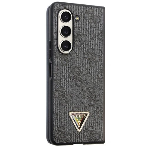 Etui Guess GUHCZFD5P4TDPK Samsung Galaxy Z Fold 5 hardcase Leather 4G Diamond Triangle czarny/black